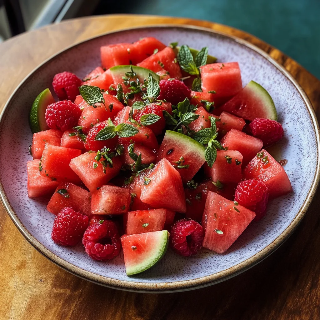 Watermelon Fruit Salad