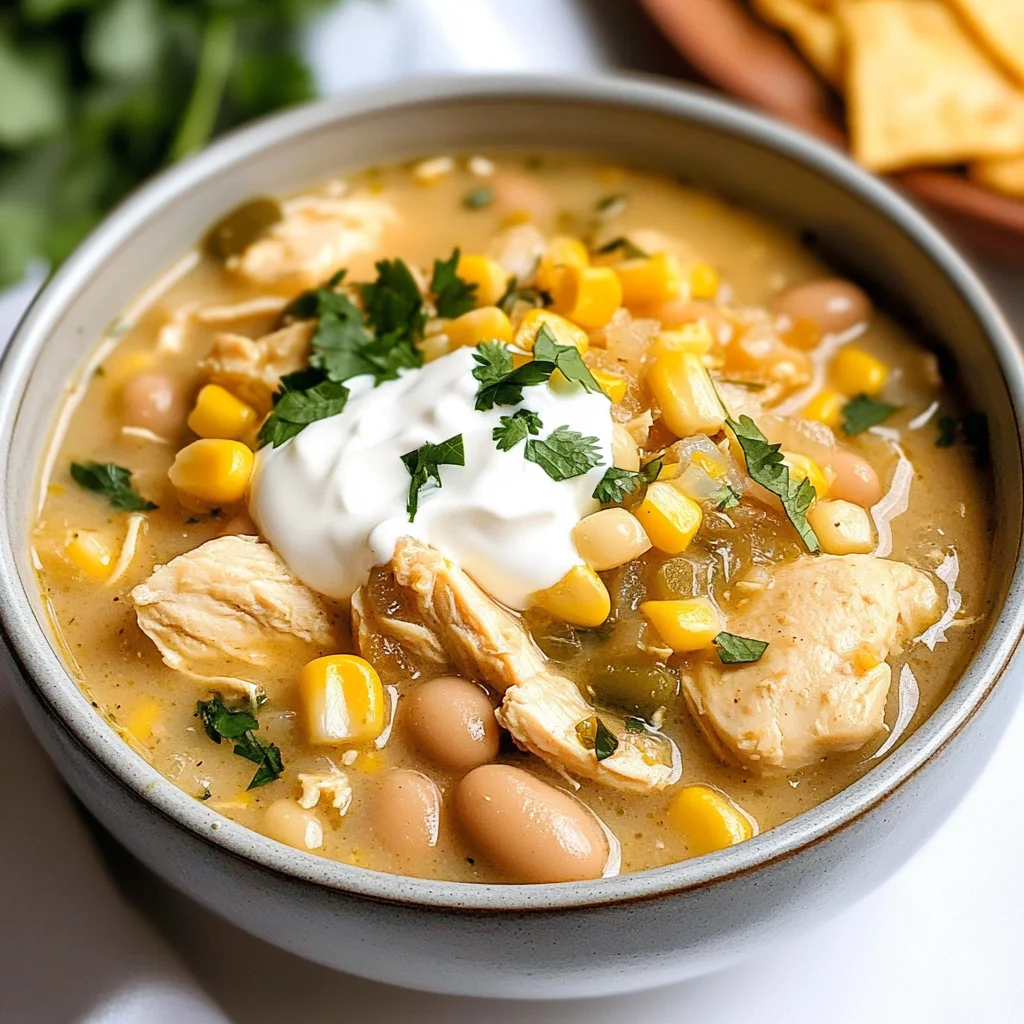 White Bean Chicken Chili Recipe